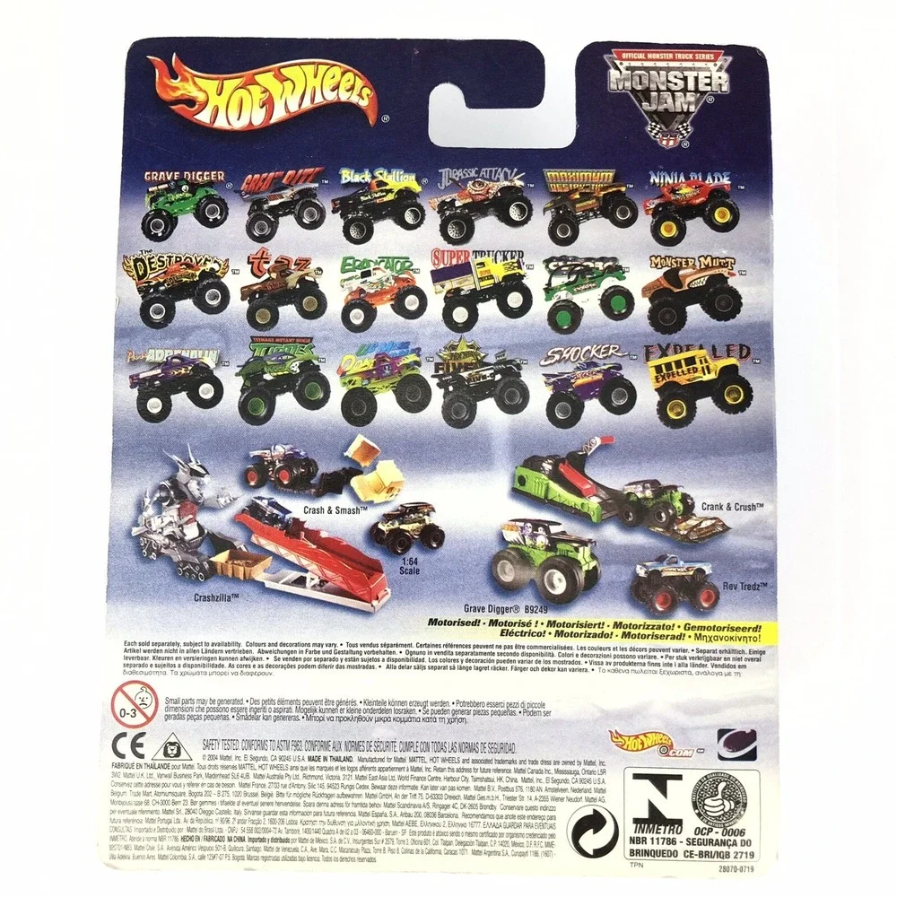 Hot Wheels Monster Jam Monster Truck Sergeant Smash #20 Camo Die Cast 1/64 Scale